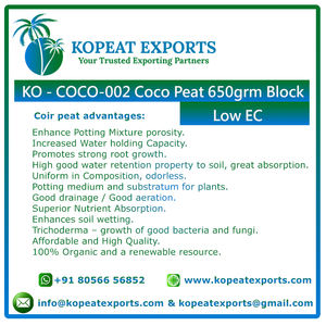 High Quality Cocopeat Bricks Soil-Less <b>Agricultural</b> <b>Waste</b> for Greenhouse Garden Plant Growing - Product Image 4