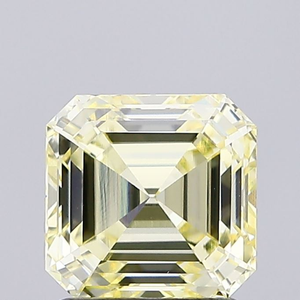 Émeraude jaune clair fantaisie, diamant synthétique cultivé en laboratoire, certifié IGI, taille excellente, 1,81 carat, clarté VVS2, pierre précieuse. - Product Image 1