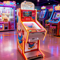 Machine de jeu d'arcade pour enfants, flipper à monnayeur avec jeu de billes à récompense, équipement de divertissement intérieur