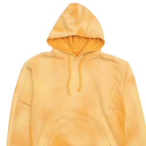 Sweat-shirt jaune moutarde de qualité supérieure – Sweat-shirt unisexe confortable avec poche avant et capuche réglable - Product Image 2