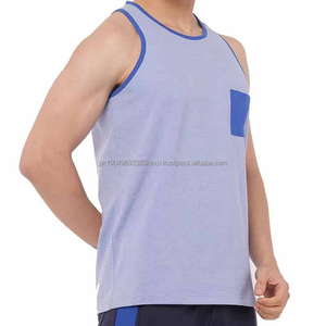 Débardeur Homme de Haute Qualité en Coton Personnalisé, Séchage Rapide, Respirant, Sous-vêtement de Sport, Débardeurs pour Hommes - Product Image 1