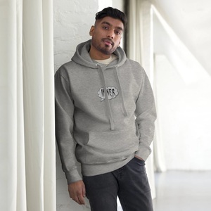 Sweat à capuche surdimensionné en coton 100% brodé à la japonaise, respectueux de l'environnement - Streetwear pour hommes - Product Image 6