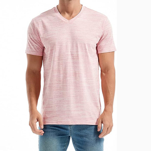 T-shirt Homme Oversize Personnalisé de Haute Qualité, Respirant, à Motif Uni, Col Rond Tricoté, Manches Courtes, Décontracté, Vente en Gros - Product Image 1