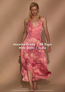Vestido largo sin espalda con tirantes cruzados y lazo en la espalda para mujer, vestido largo fluido con cuello halter y estampado floral, surtido - Product Image 6