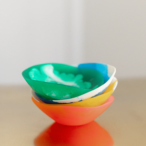 Tazón de Resina Hecho a Mano para Ensaladas y Frutas, Ecológico, Apto para Lavavajillas, para Uso en el Hogar, Hoteles, Bufés y Fiestas - Product Image 5