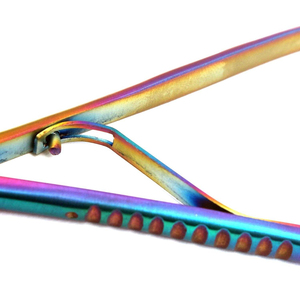 Pince Mathieu manuelle dentaire orthodontique multicolore en acier inoxydable, porte-aiguille, instruments chirurgicaux certifiés CE - Product Image 6