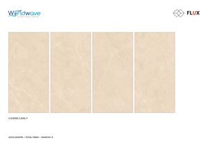 Carreaux de porcelaine Bottiko aspect marbre pêche 600x1200mm, finition royale satinée mate, GVT PGVT, carreaux de sol et de mur, dalles de porcelaine, résistantes aux taches - Product Image 2