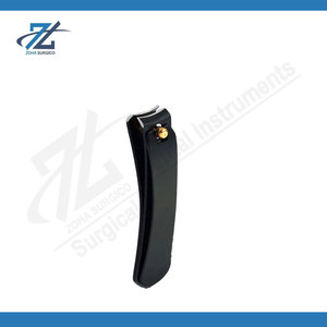 Herramientas para el Cuidado de las Uñas, Cortaúñas de Acero Inoxidable Negro Mate, Resistente, para Recortar las Uñas de los Pies, Fabricante de Pakistán - Product Image 6