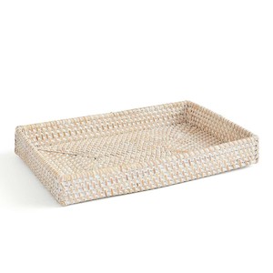 Rectangular rattan storage trays decorative tray for placing candle jewelry competitive price - Product Image 1