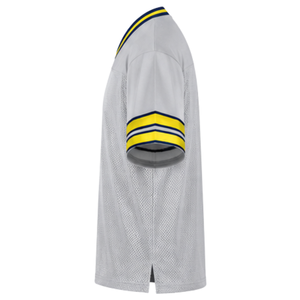 Custom Eco-Friendly Anti-Bacterial Sublimation Lacrosse Porthole <b>Mesh</b> Jersey 100% Polyester Breathable Quick Dry Team Uniform - Product Image 5