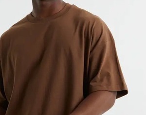 Camiseta Oversize de Verano con Estampado, Holgada, de Manga Corta y Hombros Caídos para Hombre - Product Image 6