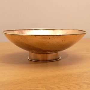 Cuenco de latón artesanal para servir de múltiples formas, exhibición decorativa y colección de regalos festivos de primera calidad - Product Image 3