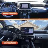 Autoradio AuCar 16 pouces Android 14 avec écran tactile, système audio GPS pour Toyota 4Runner 2025-2026, lecteur multimédia vidéo DVD