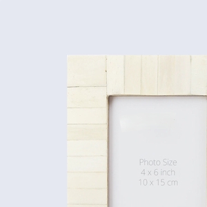 กรอบรูปฝังกระดูกสัตว์ลายหรูหราสำหรับตกแต่งห้องนั่งเล่น - Product Image 2