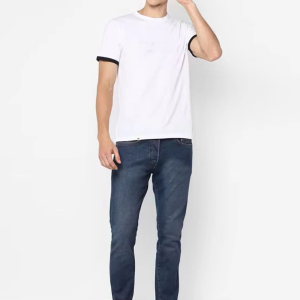 Camiseta Moderna para Hombre, Estampada, de Algodón Suave, Corte Holgado, Informal, con Logotipo Personalizado, de Secado Rápido, Transpirable y Ecológica para Verano - Product Image 2