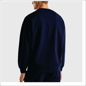 เสื้อสเวตเชิ้ตผู้ชายไซส์ใหญ่สไตล์สตรีทแวร์ ขายส่ง ผ้าฝ้าย 100% ปักลายตามสั่ง ระบายอากาศได้ดี สวมใส่สบาย - Product Image 5