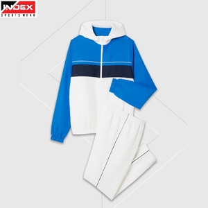 ชุดวอร์มกีฬาผู้ชายรุ่นใหม่ล่าสุด ชุดออกกำลังกายพร้อมโลโก้สั่งทำ ชุดวิ่งจ๊อกกิ้ง ชุดฝึกซ้อมในยิม ชุดวิ่งเทรนนิ่ง - Product Image 1