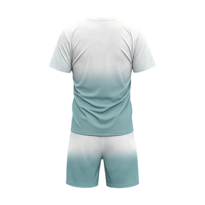 Ensemble de t-shirt de tennis pour homme en tricot d'été avec imprimé graphique 3D, manches courtes, col rond, jersey et short à taille élastique, tenue de sport - Product Image 2