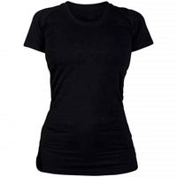 Camiseta de Mujer con Logotipo de Marca Personalizado, Estilo Lindo, Corte Ajustado, Manga Corta, Tejida a Crochet, Protección Anti-UV, Patrón 3D, Tela de Seda/Algodón