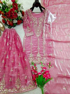 New Women's Designer Party Salwar Kameez & Dupatta Set-In-Stock - Product Image 4