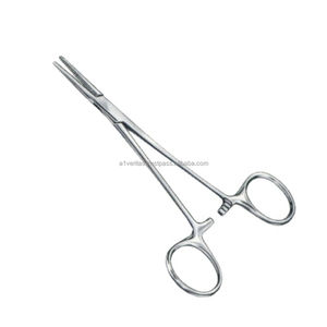 Pinces à artères Baby-Crile droites/courbées A-1 VERITAS de qualité supérieure, 14 cm, instruments en acier inoxydable |   Kit d'instruments médicaux - Product Image 2