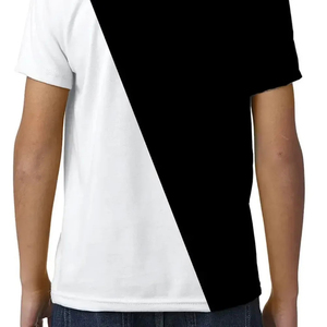 เสื้อยืดเด็กคอกลมคุณภาพสูง ผ้าฝ้าย 100% ระบายอากาศได้ดี แขนสั้น ผ้าแคนวาส สำหรับเด็กผู้ชาย - Product Image 5