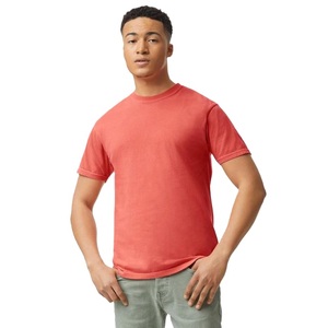 Camiseta personalizada 100% algodón, 180 GSM, manga corta, color liso, ropa casual, cuello redondo, teñido liso, proveedor de Bangladesh. - Product Image 5