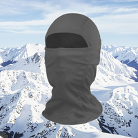 Balaclava unisexe Y2K en coton 100% anti-UV, options personnalisées, design à un trou, masque d'hiver coupe-vent pour moto/vélo