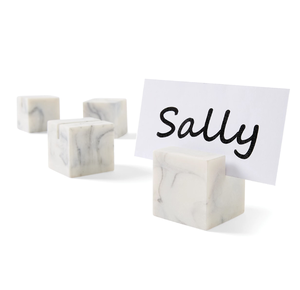 Marble Number <b>Card</b> Holder Desk Organizers Luxury Stone Place <b>Card</b> Holder <b>Table</b> Number Stand - Product Image 4