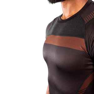 Nuevo diseño personalizado de rash guard de manga larga y media manga para MMA - Product Image 4