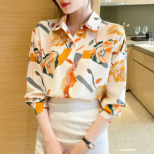 Chemise blanche pour femme, chemise habillée noire boutonnée pour femme, chemises à col pour femme, t-shirts à col pour femme - Product Image 3