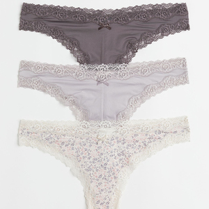 Pantalones Cortos de Algodón Transpirables Sin Costuras para Mujer, de Cintura Media, Ropa Interior Diaria, Última Tendencia - Product Image 1