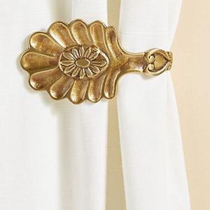 Attache de rideau multiple en métal, attache de rideau de luxe, support de rideau de fenêtre pour maison et hôtel, en laiton et aluminium - Product Image 2