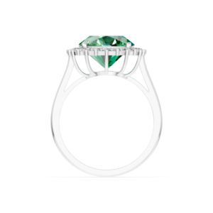 Anillo de Plata 925 con Diamante de Laboratorio para Mujer, Certificado IGI, RJC, ODM, OEM, Fabricante Ético, Venta al Por Mayor R102085 - Product Image 5