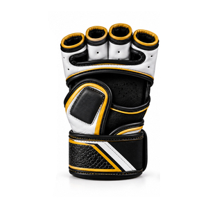 Guantes de MMA de Alta Calidad, Color Sólido, Ecológicos, Profesionales, con Palma Abierta, Nuevos Guantes de Combate MMA de Medio Dedo - Product Image 2