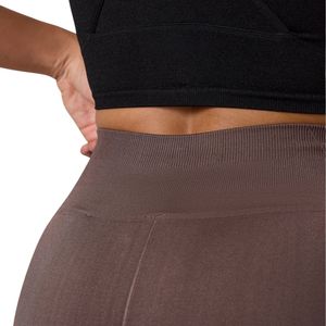 Legging marron taille haute pour femme, doux au toucher, extensible, pour l'entraînement, le fitness, le yoga, vêtement de sport performant, usage quotidien - Product Image 5