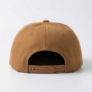 Gorra de Béisbol Marrón de Visera Plana, Diseño Deportivo, Fresca para el Verano, Transpirable, Unisex, Ajuste Flexible, Moda Avanzada A1 - Product Image 2