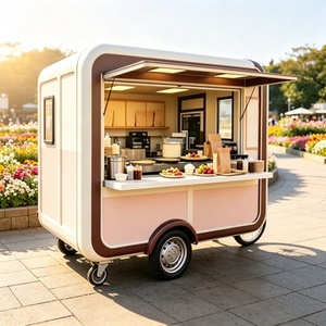 Chariot compact pour <span class=keywords><strong>mini</strong></span>-crêpes et <span class=keywords><strong>Nutella</strong></span> avec distributeur de crêpes et garniture aux noisettes pour foires européennes - Product Image 2
