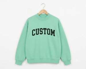 Sudadera de Cuello Alto de Primera Calidad, Transpirable, de Felpa de Algodón, Holgada, de Secado Rápido, Cálida, Informal, para Mujer - Product Image 1
