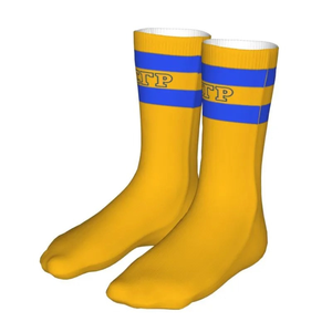 Chaussettes mi-mollet décontractées sans talon, 16 pouces de long, en mélange de coton extensible confortable, pour le sport, vente en gros OEM ODM - Product Image 3