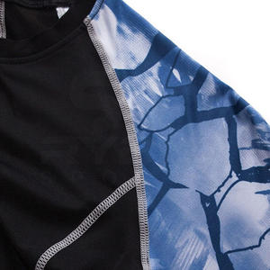 Modern <b>Athletic</b> Style Printed Sublimation Rash Guard Moisture Control Flexible Material Custom Branding Available - Product Image 6