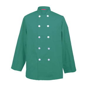 Veste de chef au design simple, manches longues, confortable et de bonne qualité pour la cuisine, pour hommes, meilleure qualité, prix abordable - Product Image 1
