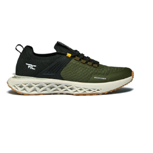 Chaussures de sport athlétiques noires pour hommes, légères, à lacets, respirantes et amorties - Product Image 2
