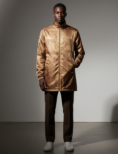 Veste coupe-vent unisexe pour homme, imperméable, coupe-vent, respirante, écologique, en tissu à mémoire de forme, patchwork, séchage rapide, streetwear - Product Image 1