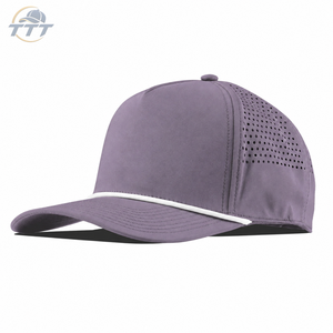 Gorra de Golf Personalizada con Corte Láser, Fabricante de Vietnam, Venta al por Mayor, Gorra Transpirable de 6 Paneles, Parche de Goma con Logotipo, Ajustable, OEM, ODM, Fábrica de Gorras - Product Image 3
