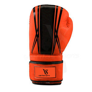Guantes de Boxeo Personalizables de Cuero Genuino, Transpirables, Marca Privada, Equipo de Artes Marciales Personalizado en Línea - Product Image 2