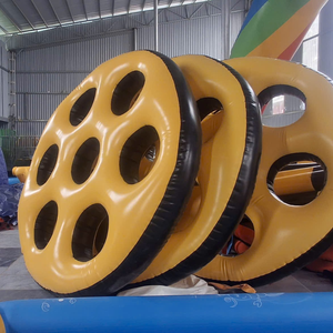 Disco Volador Inflable de PVC, Disco Gigante para Atrapar de 2.5m de Diámetro, Juego de Team Building al Aire Libre, Equipo de Entrenamiento para Lanzamiento en Eventos Comerciales - Product Image 3