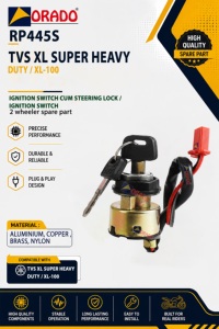 สวิตช์กุญแจรถมอเตอร์ไซค์ tvs xl super heavy duty xl 100 คุณภาพส่งออก สำหรับอะไหล่รถสองล้อ อินเดีย ออราโด - Product Image 2