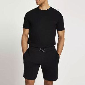 T-shirt pour homme 100% coton jersey, streetwear, qualité supérieure, fabricant de vêtements de sport, ensembles courts personnalisés 2 pièces pour homme - Product Image 6