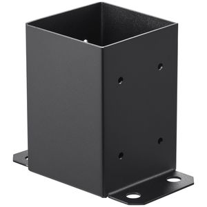 Paquete de 10 Soportes de Base para Postes de Madera 4x4 de Alta Resistencia, Anclajes para Postes de Cercas para una Instalación Segura - Product Image 5